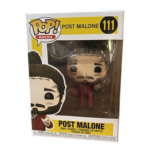 Funko POP! Rocks Post Malone Red Suit #111 Vinyl Figure NEW w/Protector